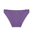 thumbnail image 2 of JUSLIO Underwear for Women Cotton Briefs Low-Rise Soft Breathable Panties Purple M, 2 of 3