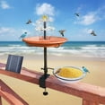 thumbnail image 1 of RKSTN Bathing Bird Basin Detachable Bathtub Garden Balcony Wrought Iron Decoration, 1 of 6