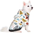 thumbnail image 2 of Pofeuu Cartoon Space Print Dog Clothes Dogs Sweater Soft Puppies Clothing Winter Puppy Sweaters Warm Outfit for Dogs-X-Large, 2 of 7