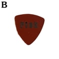 thumbnail image 1 of 1x Leather Guitar Picks Various Colours Bass Ukulele Plectrum Genuine O6S0, 1 of 9