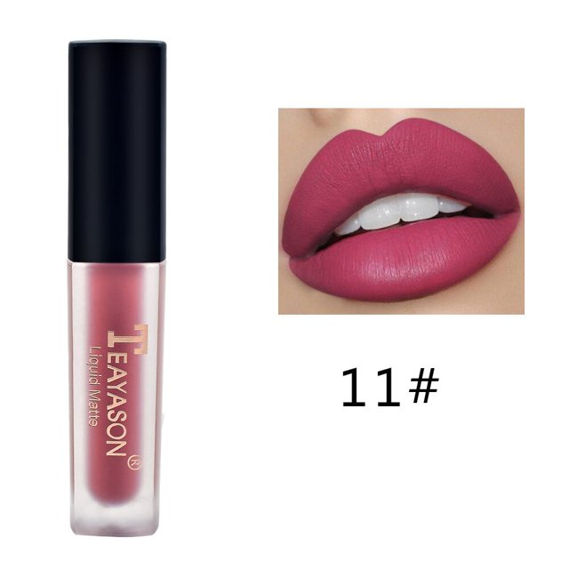 Maquillaje de lujo para mujer, lápiz labial de terciopelo mate, brillo de labios de larga duración, resistente al agua maquillaje de lujo, maquillaje Sexy, cosméticos, regalo de belleza Gao Jinjia LED