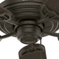 thumbnail image 3 of Hunter Fan 53061 52 in. SeaAir Outdoor Ceiling Fan - Bronze, 3 of 5