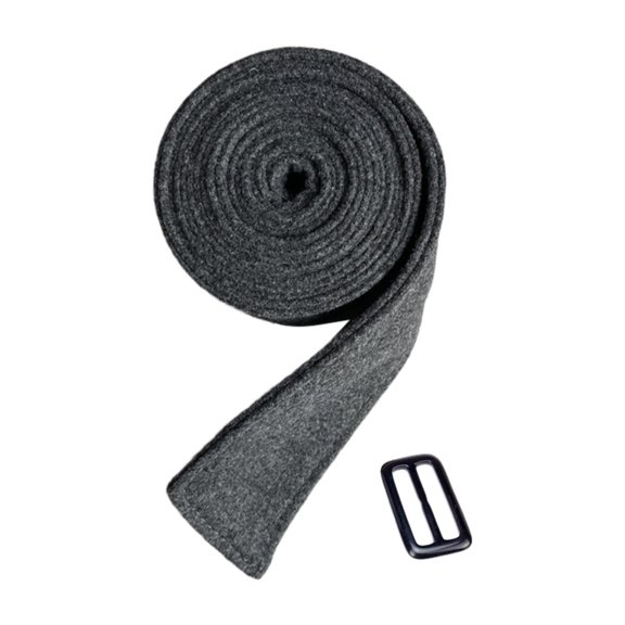 Yunhgft Women Wool Overcoat Waist Belt Decorate Accessory Practical Trench Coat Belt for Dark Gray