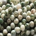 thumbnail image 1 of CHOK 8mm Tree Agate Round Beads Genuine Gemstone Natural Jewelry Making, 1 of 1