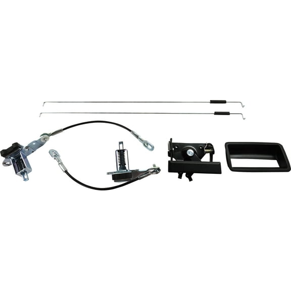 Tailgate Latch Compatible with 1988-1998 Chevrolet C1500, C2500, C3500, K1500, K2500, K3500 1988-1998 GMC C1500, C2500, C3500, K1500, K2500, K3500 Steel