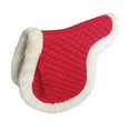 thumbnail image 2 of Colaxi Quilted Saddle Pad Horse Riding Pads Equestrian Gear Thick Breathable Practical Sponge Lining Comfortable Dressage Saddle Pad Red, 2 of 10