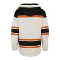 thumbnail image 3 of Men's '47 Oatmeal Philadelphia Flyers Rockaway Lace-Up Pullover Hoodie, 3 of 3