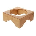 thumbnail image 3 of BERTDOMD Bamboo Pot Stand Anti Skid Kitchen Stone Pot Stand Bamboo Casserole Rack for Home Restaurant, 3 of 5