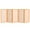 Honey, variant on 3 ft. Tall Classic Japanese Window Pane Lattice Privacy Screen - Natural - 3 Panels