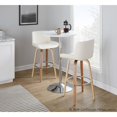 thumbnail image 4 of LumiSource Santi 30" Fixed-Height Barstool - Set of 2, 4 of 9