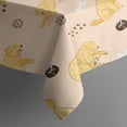 thumbnail image 5 of Golden Retriever Square Tablecloth,Waterproof Square Table Cover,Wipeable Spillproof Washable Table Cover for Home Kitchen Party Decor 42"X42"(107x107cm), 5 of 6