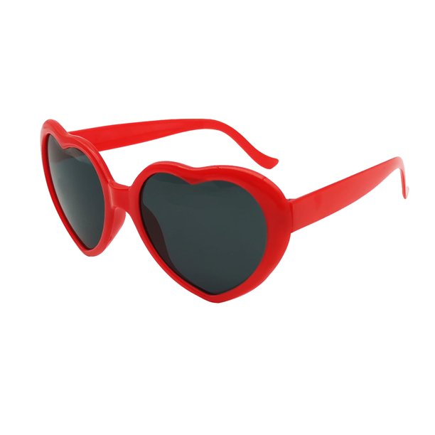 Gafas de sol LUJAUXV en forma de corazón para mujer Retro Taylor UV400