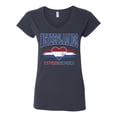 thumbnail image 2 of Wild Bobby Netherlands Flag Heart Hup Holland Hup Graphic | Women's Novelty T-Shirt | Soccer Football Fan Game Day Gift Women Standard V-Neck Tee, 2 of 5