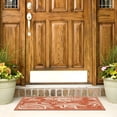 thumbnail image 3 of Safavieh Courtyard Crystal Floral Indoor/Outdoor Area Rug, Terracotta/Natural, 2' x 3'7", 3 of 7