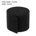 thumbnail image 2 of Bandas Elásticas Uxcell para Coser Banda Elástica de Doble Cara Tejida Alta Elasticidad para Pelucas Pantalones Negra 5 Yardas, 2 of 6