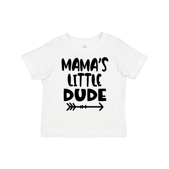 Inktastic Mama's Little Dude with Arrow Boys Toddler T-Shirt