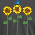 thumbnail image 3 of CafePress - Sunflower Garden Bird Men's Comfort Colors® T Shir - Mens Comfort Colors Shirt, 3 of 5