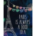 thumbnail image 3 of Allen, Kimberly 15x18 Black Modern Framed Museum Art Print Titled - Paris is Always, 3 of 5