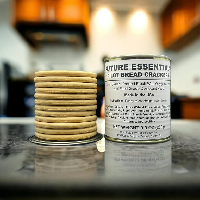 Future Essentials Dried Bread Crackers for Hiking, Camping