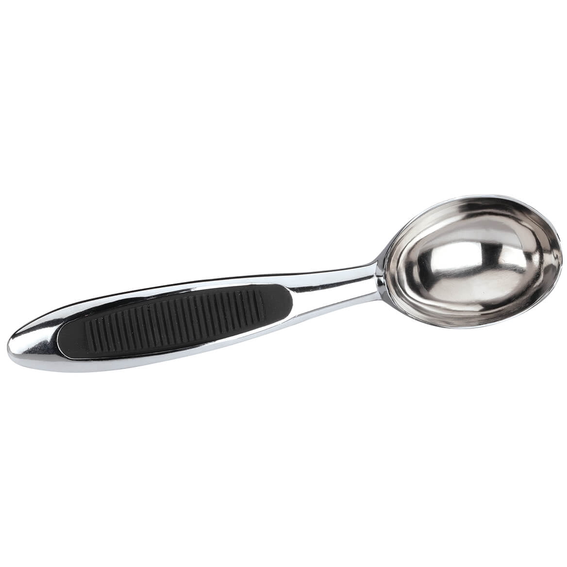 Stainless Steel Ice Cream Parlor Scoop, Ergonomic Scooper, 7 ½” Long