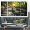 thumbnail image 1 of Misty Journey Ahead - Landscape Photography Canvas Art Print, 1 of 3