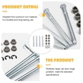 thumbnail image 4 of Miangastore Coupler Pin Iron 1 Set 5.3x0.6in, 4 of 9