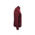 thumbnail image 4 of Alfani Red Burgundy Wide Striped Full Zip Sweatshirt , Size Small, 4 of 4