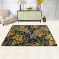 thumbnail image 2 of XMXY Area Rugs Doormat Outdoor Entrance, Abstract Tropical Exotic Flowers Facecloth Non-slip Floor Mat Rug for Living Room Kitchen Sink Area Indoor,72"x48", 2 of 9