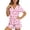 Multicolor*5 Pajama Sets for Women, variant on TARIENDY Cute Pajama Sets for Women Shorts and Button Down Tops Lounge Set Pjs Short Sleeve 2 Piece Graphic Sleepwear Multicolor*12 XXL