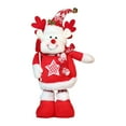 thumbnail image 1 of Muñeco de Navidad estirable Strade Fareast Limited personaje navideño peluche Alce navideño, 1 of 8