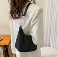 thumbnail image 4 of Bolso de hombro de moda bolso de mensajero simple bolso de cadena bolso de axila de nicho informal, 4 of 5