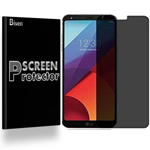 LG G6 / LG G6  [2-Pack BISEN] Privacy Anti-Spy Screen Protector, Privacy Film To Keep Your Screen Secret, Anti-Scratch, Anti-Fingerprint