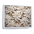 thumbnail image 2 of Designart "Serenade Of Beige Poinsettia" Poinsettias Floater Framed Canvas Wall Art, 2 of 5