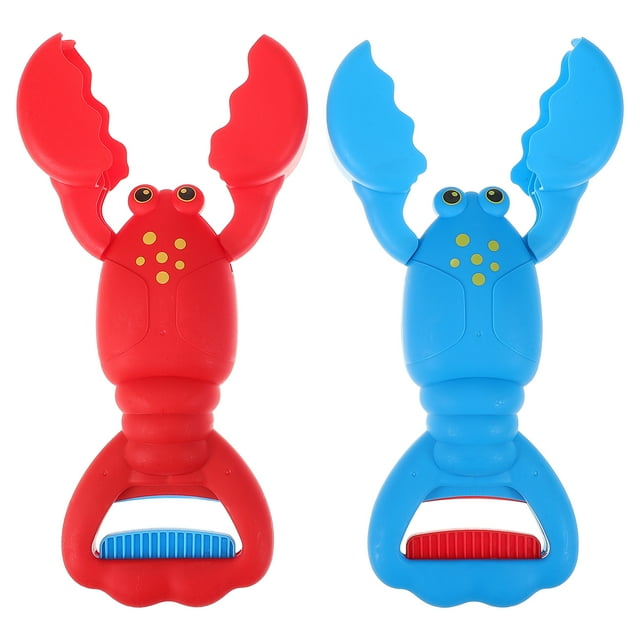 2pcs Plastic Lobster Digger Toy Fun Lobster Claw Grabber Sandbox Toy For Summer Pool Beach Sand Play Activities