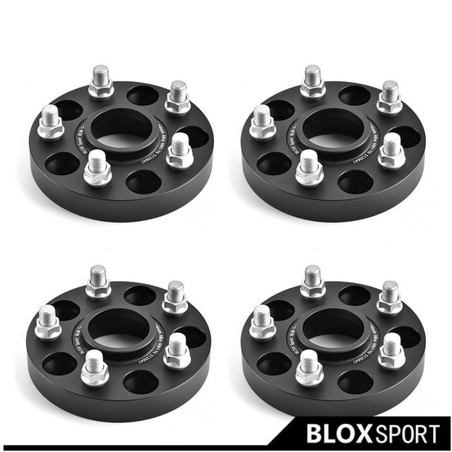 2x20mm+2x25mm pour Honda pour Civic Type R FK8 Adaptateur d'Espacement de Roue Noir 5x120 CB64.1