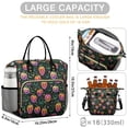 thumbnail image 5 of Neon Halloween Pumpkins Pattern Womens Lunch Box for Work,Insulated Large Lunch Bag for Tween and Teen,Loncheras Para Mujer,Leakproof Adult Lunch Bag for Work,Beach,Travel,Picnic,Camping, 5 of 7