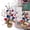 C, variant on Z52LingLing Decoration American Independence Day Desktop Decoration D (50x20cm) - Patriotic Timeless Ornament with Burlap Base for 4th of July, Mantel, or Festive Table