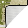 thumbnail image 4 of Coolnut Lightweight Soft Area Rugs 31x20 Inch, Cute Crocodile Pattern Floor Mat Doormat for for Rooms Entrance Hardwood Floor Living Room 2'7" x 1'8"） Nursery Rugs, 4 of 6