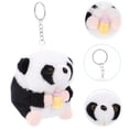 thumbnail image 3 of KAKOWELY Llavero de muñeco de panda pequeño, figura de peluche de dibujos animados, llavero de panda de peluche, 3 of 4