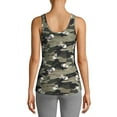 thumbnail image 3 of No Boundaries Juniors' Scoop Neck Tank Top, 3 of 6