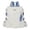 Blue, variant on Boyscolos Travel Backpack Purse for Women, PU Leather Anti-theft Backpacks Casual Bag Fashion Ladies Multi Purpose Satchel Bags White One Size