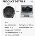 thumbnail image 4 of Wireless Bluetooth PTT Button for iOS Android Phones, Car Push-to-Talk Device Compatible with Zello, 4 of 5