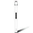 thumbnail image 2 of COFEST Lighter,Electric Candle Lighter Rechargeable USB Lighter Arc Lighter,Mini Battery Display USB Kitchen Electronic Lighter Outdoor Igniter,White,, 2 of 9