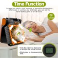 thumbnail image 4 of Solar Fan, Camping Fan with Solar Panel and LED Lantern, , Rechargeable Solar Powered Camping Fan, Battery Operated Fan, Solar Camping Fan for Picnic, Hurricane, Fishing, Travel, 4 of 7