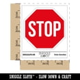 thumbnail image 2 of Stop Sign Car Window Bumper Water Bottle Phone Tablet Laptop Waterproof Vinyl Decal Sticker Set 5-Pack - Gloss Finish - 3.0", 2 of 7