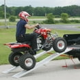 thumbnail image 2 of Black Widow AFP-9012-2 Aluminum 7' 6in Arched ATV Ramps, 2 of 6