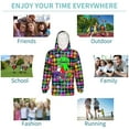 thumbnail image 5 of Youth Garten Of Banban Hoodies 3d Print Pullover Hooded Sweatshirt With Pocket For Boys Girls, 5 of 7