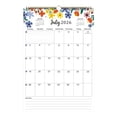 thumbnail image 2 of 2026-2027 Wall Calendar 18 Month Planner July 2026 to December 2027, Large Monthly Pages 1.5" Blocks, Notes Section, Botanical Floral Design, Twin-Wire Hanging, 2 of 6