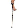 thumbnail image 4 of Folding Elbow Crutches for Elderly Adults, Height Adjustable Arm Cuff Momentum, Aluminum Underarm Cane for Mobility Support & Injured Recovery, 4 of 5