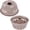 7"Kugelhopf, variant on 3.5-Inch Mini Angel Cake Pan Set, Nonstick Tube Pans, 6 Pack | Fluted Carbon Steel Pans for Chiffon Cakes and Mini Desserts
